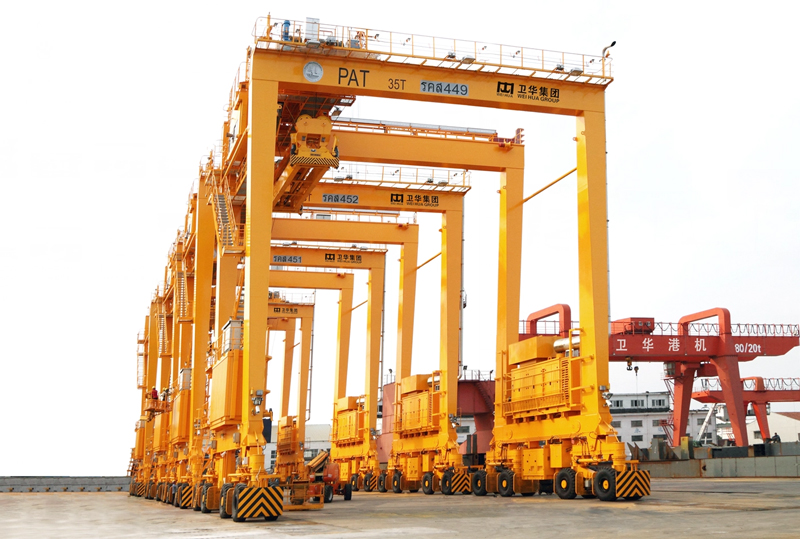 Grúa de muelle 65 toneladas