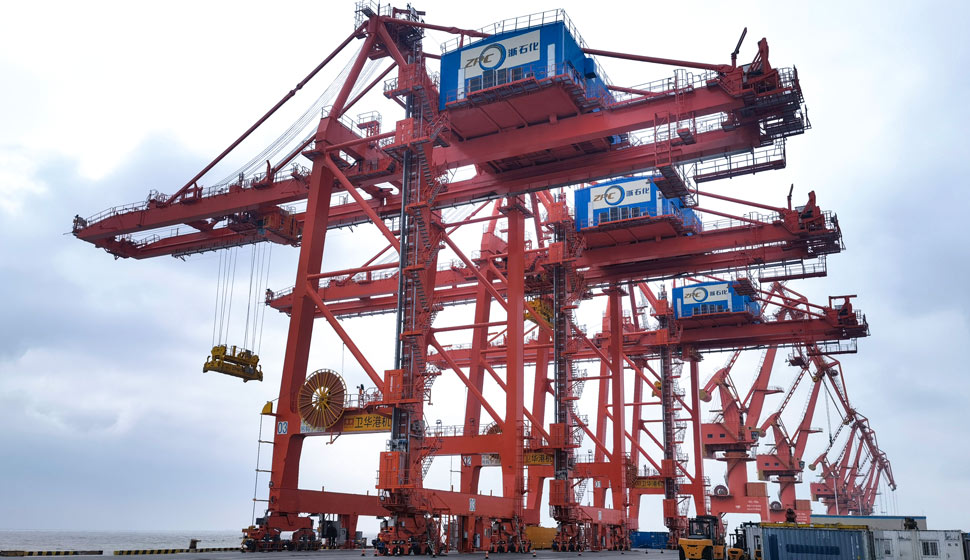 Grúa pórtico para contenedores STS