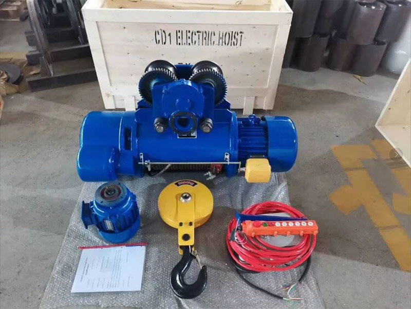 polipasto eléctrico de 8 toneladas
