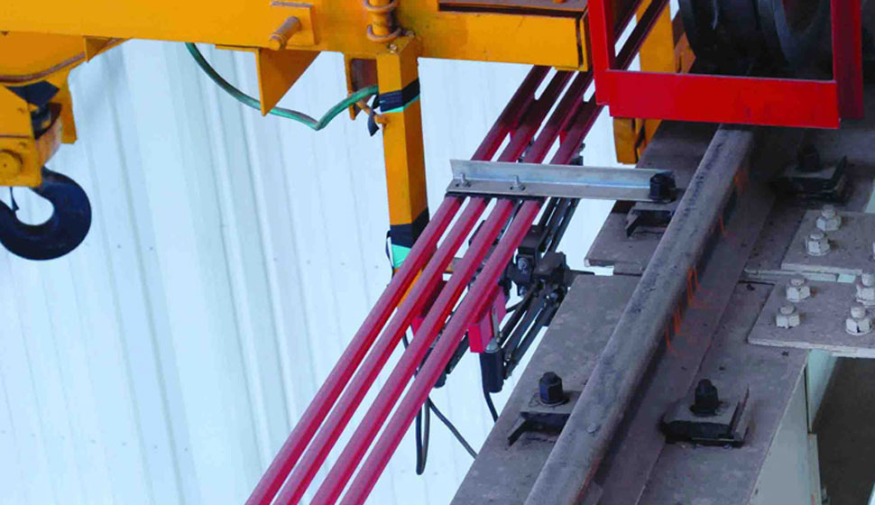 carril conductor de grúa