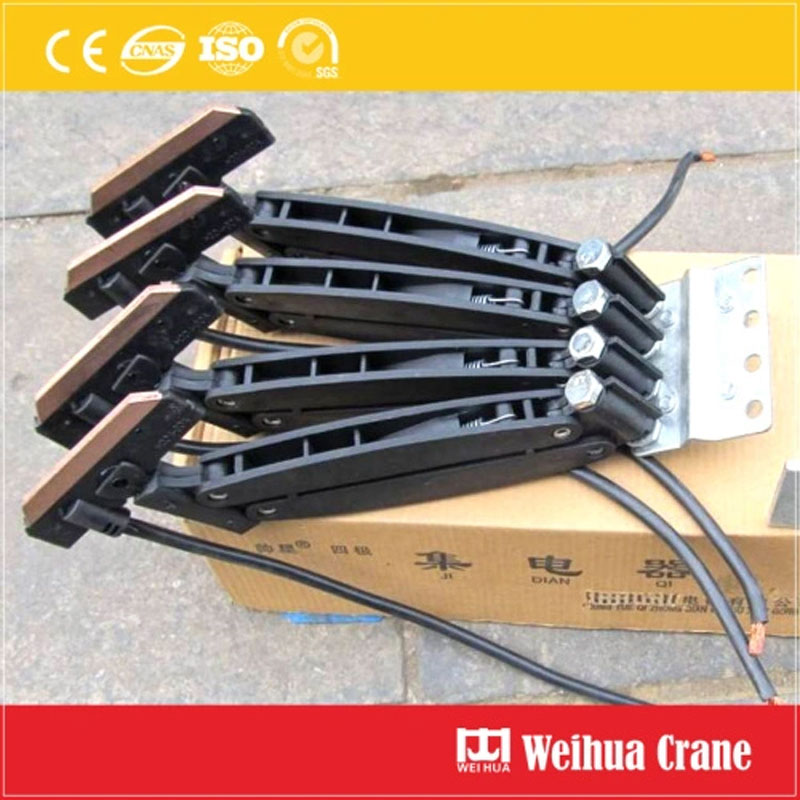 Colector de corriente de grúa