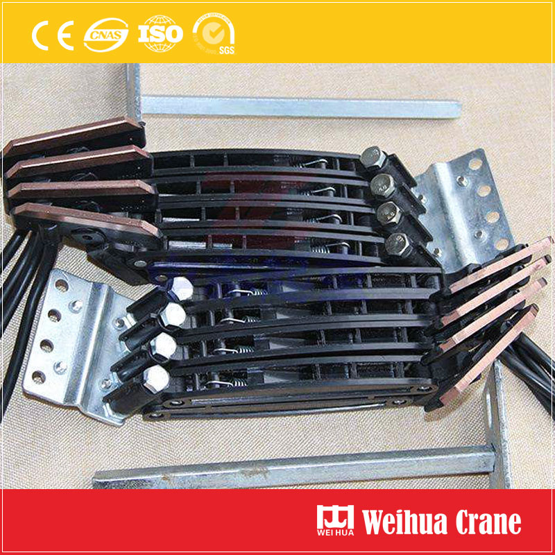 Colector de corriente de grúa