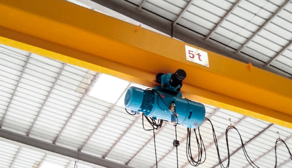 Envían a México 2 juegos de polipastos eléctricos de 5 toneladas