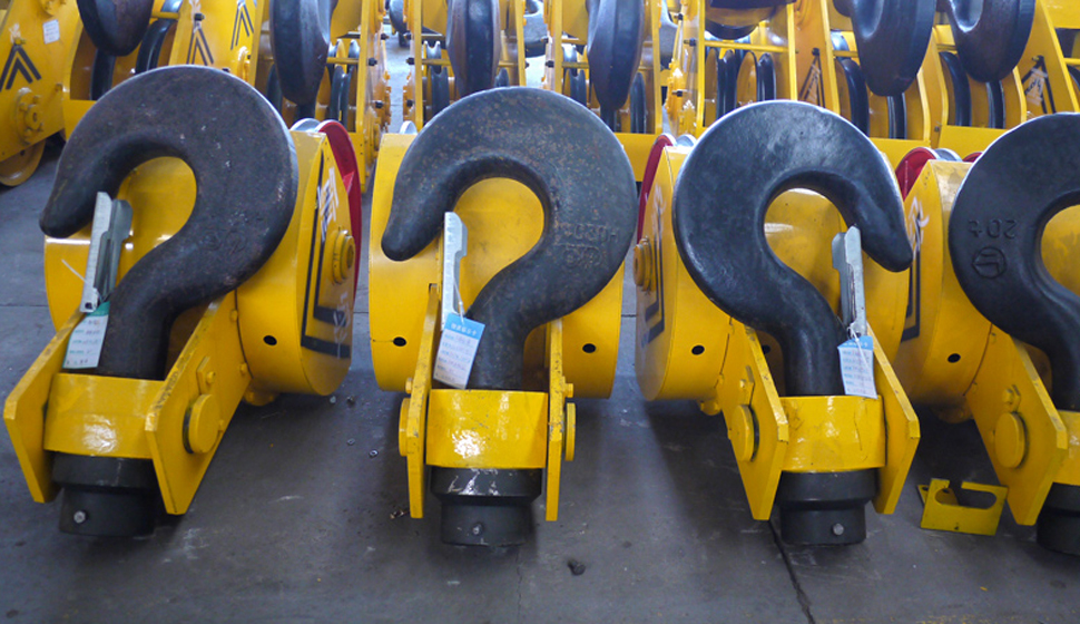 Gancho de grúa de 40 toneladas