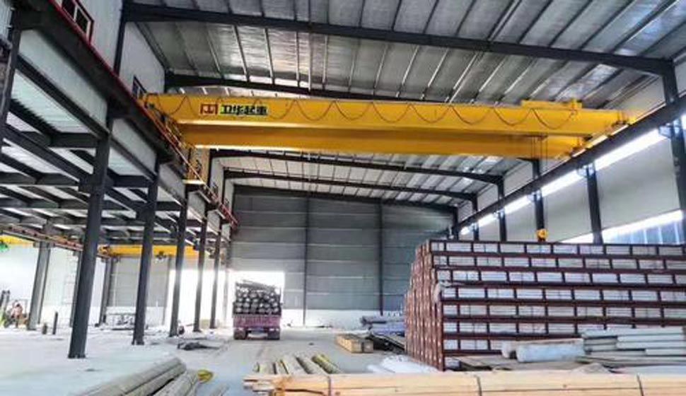 grúa puente de doble viga de 10 toneladas