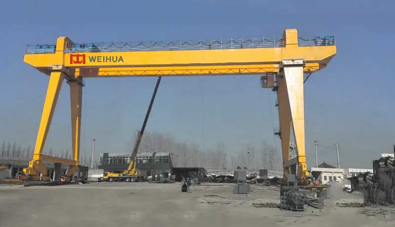 Grúa pórtico de 18 toneladas