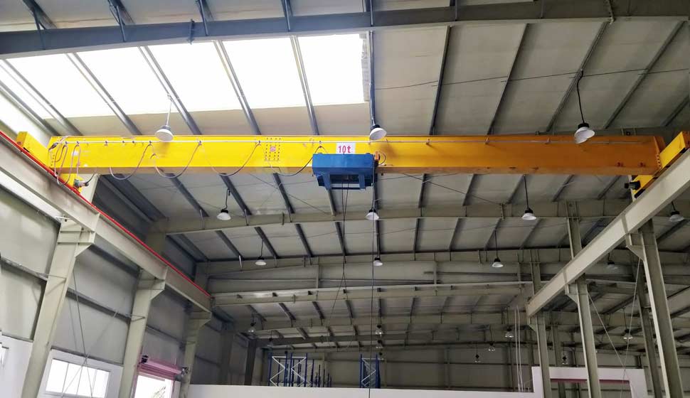 Puente grúa monorraíl de 10 toneladas entregada a México