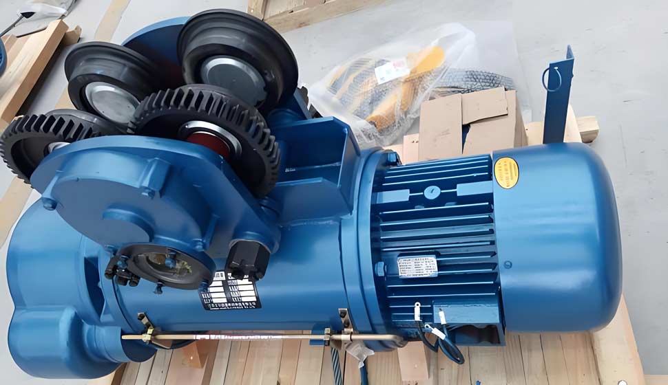 4 Juegos de polipastos eléctricos de 6 toneladas exportados a México