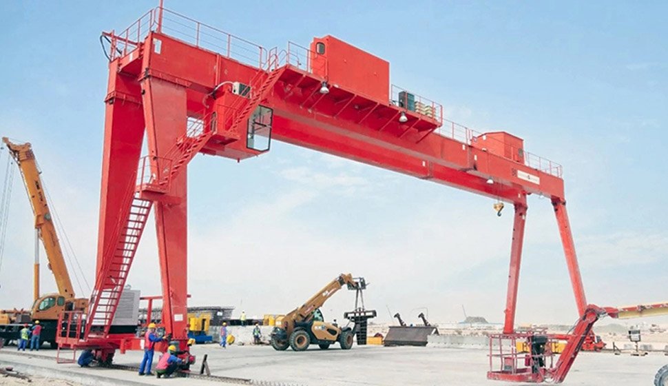 Grúa pórtico de 100 toneladas