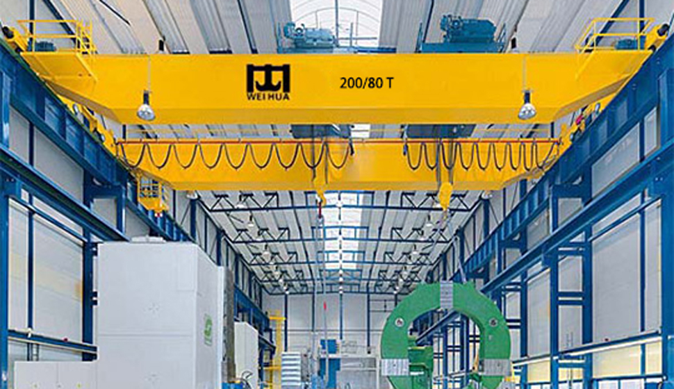 Grúa puente de 200 toneladas