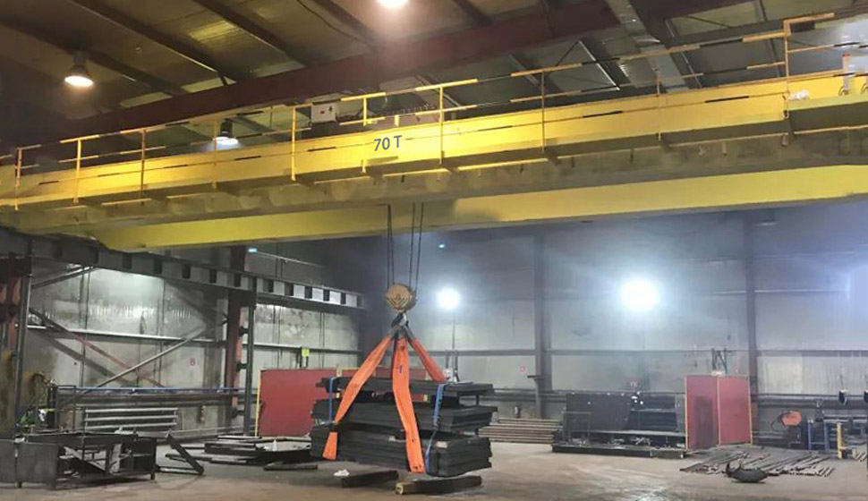 puente grúa de 70 toneladas