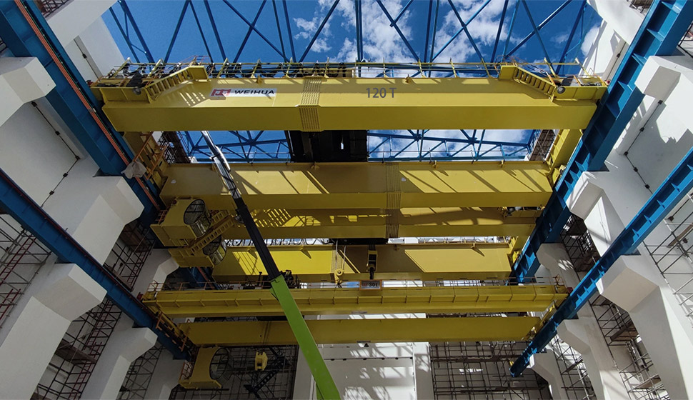 puente grúa de 120 toneladas