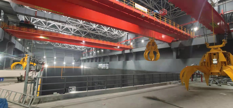 Puente Grúa Para Eliminación de Basura