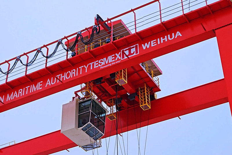 Grúa pórtico de 80 toneladas