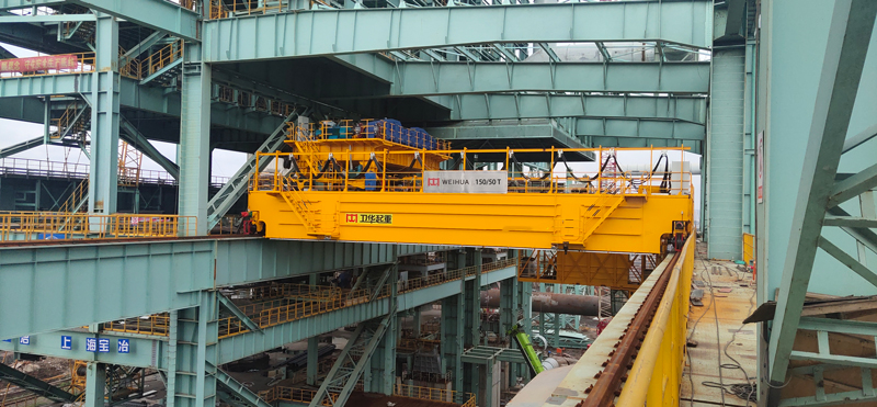 puente grua 150 toneladas