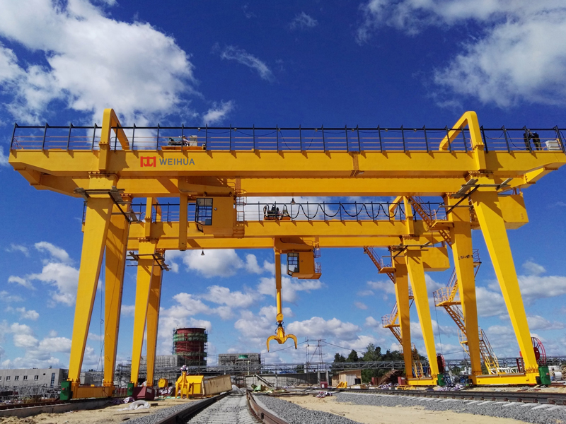 Grúa pórtico industrial