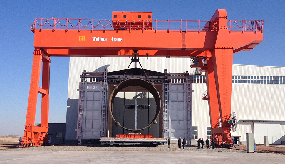 grúa pórtico de 140 toneladas