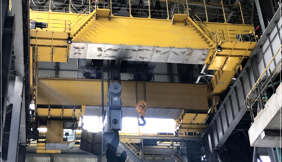 puente grúa metalúrgico