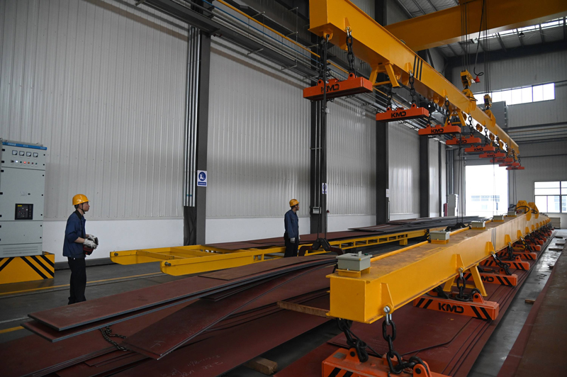 Puente Grúa Electromagnético