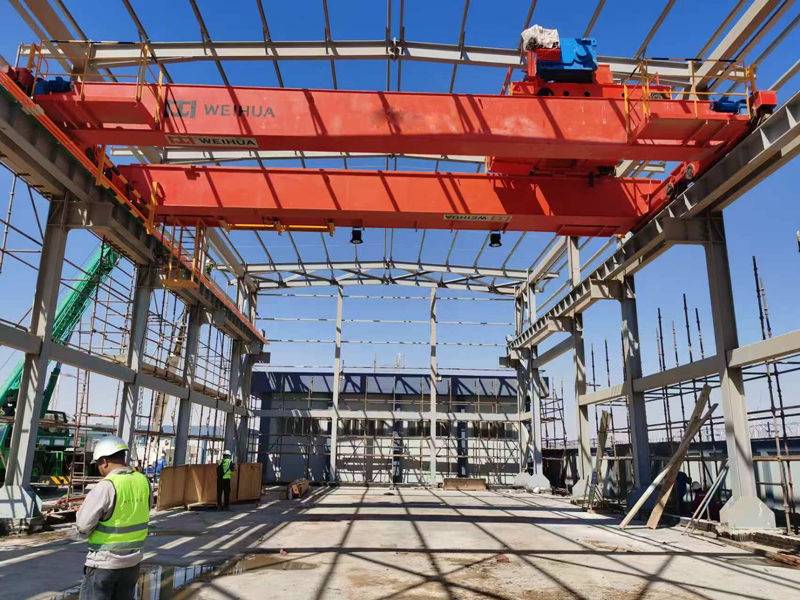 Grúa Puente de Dos Vigas de 125 Toneladas
