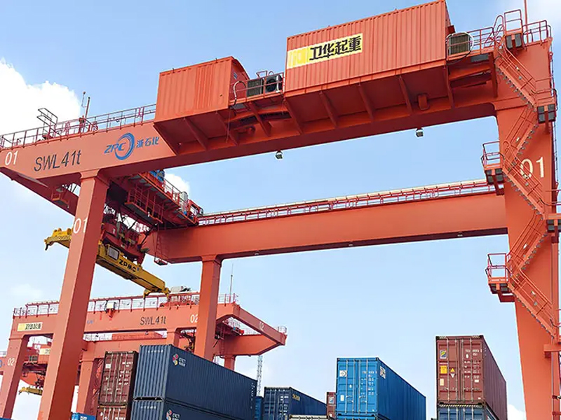 gruas de carga contenedores